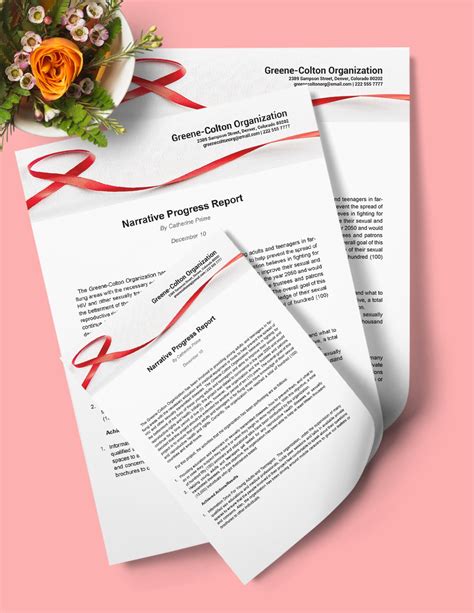 Narrative Report Templates Download in Word, Google Docs