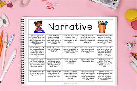 Narrative Writing Topics For Grade 4