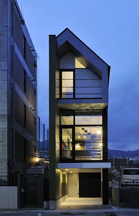 Narrow Japanese House Design