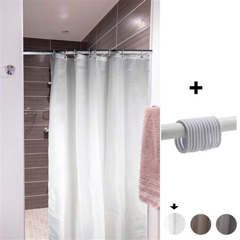 Naturoom 60 Inch Shower Curtain, Narrow Beige Country Boho Farmhouse Linen Shower Curtains for Bathroom 230GSM Natural Cloth Weighted Fabric Shower Curtain Liner with Hooks, Cream, 60x72 . Visit the Naturoom Store. 4.7 4.7 out of 5 stars 370 ratings. $45.99 $ 45. 99. FREE Returns .. 