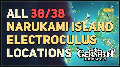 Narukami Island: All 38 Electroculus Location Genshin …