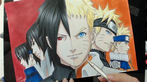 Naruto And Sasuke Drawings