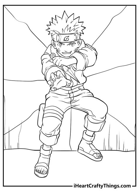 Naruto Coloring Pages Free