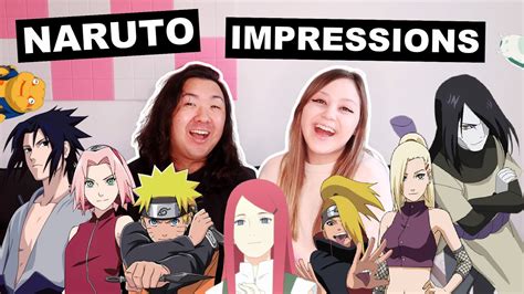 Naruto Voice Impressions - YouTube