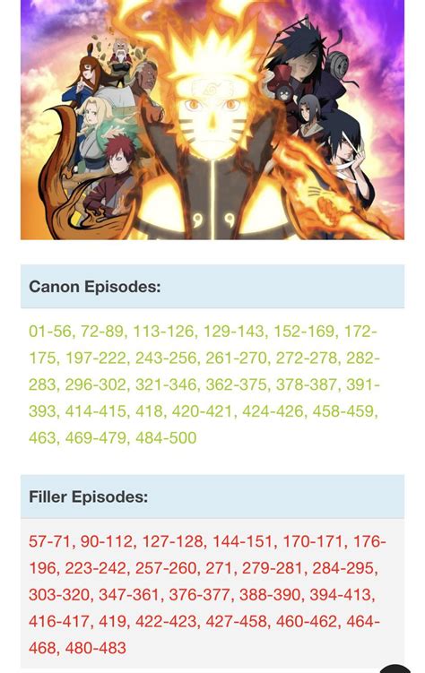 Naruto filler list. Things To Know About Naruto filler list. 