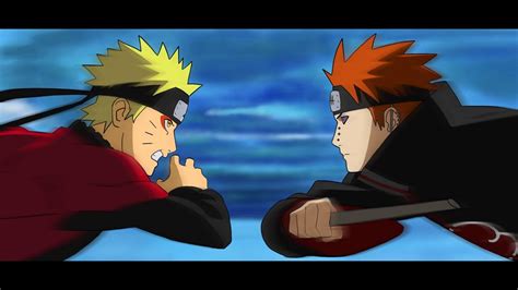 Naruto pain vs. During his apprenticeship, Naruto overcame his barriers, gaining powerful allies, befriending his eternal rival, Sasuke, and saving his fellows from new threats. One of his strongest opponents was Pain, aka Nagato. In the Six Paths of Pain, he defeated Jiraya, losing only one body. The scene in which Naruto … 