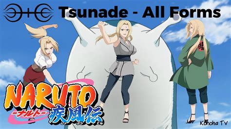 NarutoTsunade All Forms Modes YouTube