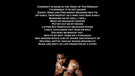 Nas - Take It In Blood - lyrics