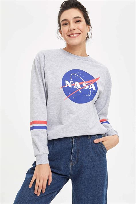 Nasa kadın sweatshirt