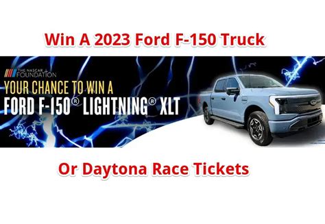 Nascar Ford Mustang Giveaway 2024 - Win Ford F-150 …