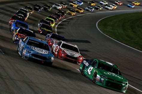 KANSAS CITY, Kan. — It was an epic battle, on and off the track, Sunday at Kansas Speedway. On the track, two of NASCAR's 75 greatest drivers battled for the win, with Denny Hamlin forcing Kyle .... 