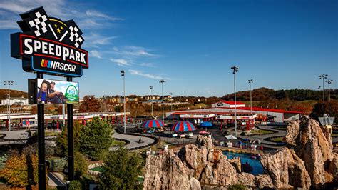 Nascar speedpark smoky mountains. NASCAR SpeedPark is the premier family entertainment attraction in the Smoky Mountains, including 8 exciting go-kart tracks, family and thrill rides, 2 miniature golf courses, rock wall climbing, bumper boats, arcade and … 