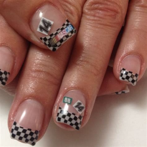 Nascar themed nails. If you’re a fan of NASCAR and have ever dreamed of being part of the action, you may be interested in becoming an official. Becoming a NASCAR official is a great way to get involve... 