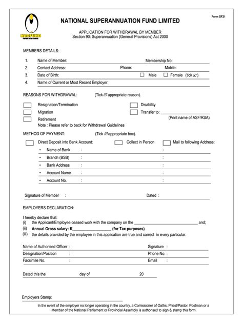 Nasfund Forms - Fill Out and Sign Printable PDF Template signNow