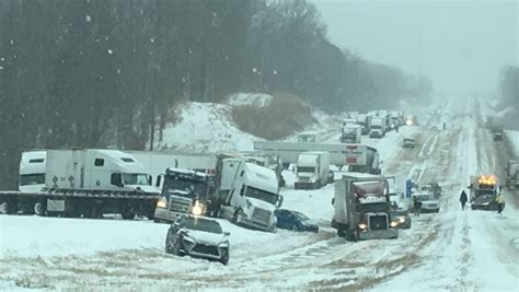 Road conditions are dangerous as Tennessee Department of Transportation crews work around the clock to clear several inches of snow that have fallen in Middle Tennessee. The Tennessean (Nashville). 