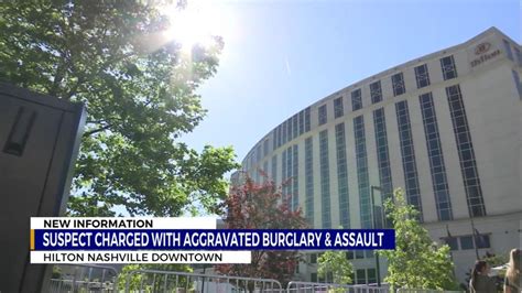 Nashville hotel manager charged with aggravated burglary, assault after entering guest's room