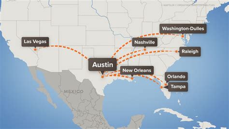  Airfares from $50 One Way, $104 Round Trip from Nashville to Austin. Prices starting at $104 for return flights and $50 for one-way flights to Austin were the cheapest prices found within the past 7 days, for the period specified. Prices and availability are subject to change. Additional terms apply. Fri, May 10 - Tue, May 14. BNA. Nashville. AUS. . 