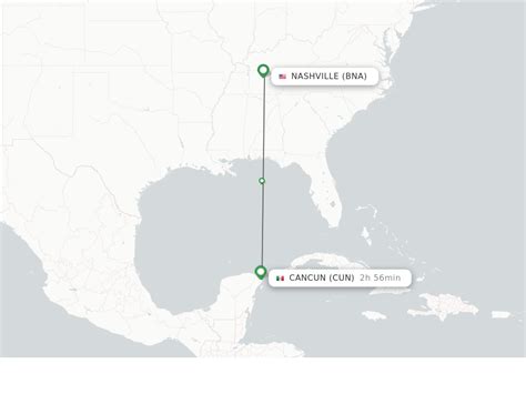 How far is it between Nashville and Cancún. Nashville is located in United States with (36.1659,-86.7844) coordinates and Cancun is located in Mexico with (21.1743,-86.8466) coordinates. The calculated flying distance from Nashville to Cancun is equal to 1036 miles which is equal to 1667 km.. If you want to go by car, the driving distance between ….