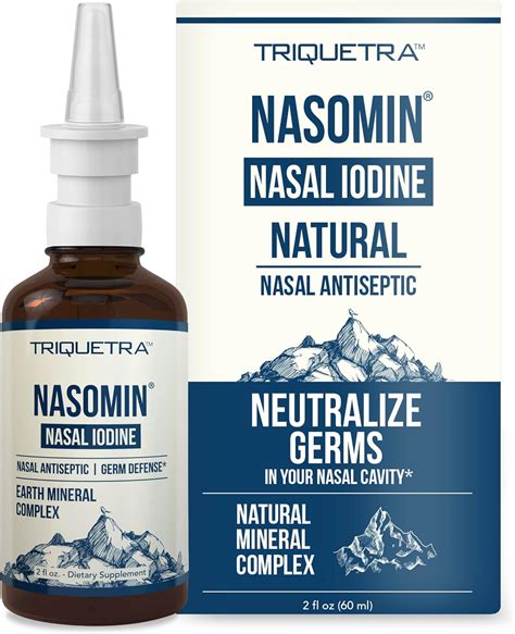 Nasomin® Nasal Iodine - Nasal Antiseptic, Sanitize Your Nose …