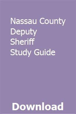 Nassau county deputy sheriff exam study guide. - Prensa vallisoletana durante el siglo xix (1808-1894)..
