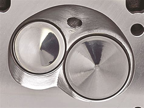 Nasty abscess draining.  Closed-chamber cylinder heads have small combust...