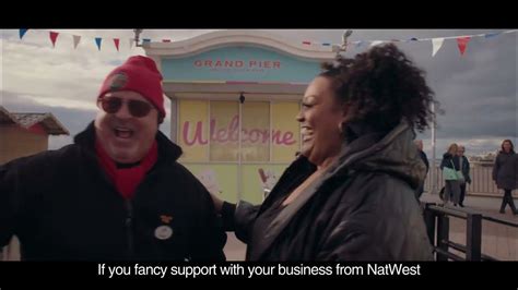 NatWest - itv BACKING BUSINESS advert (featuring Grand Pier, Weston …