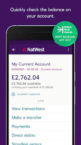 NatWest Mobile Banking for Android - CNET Download