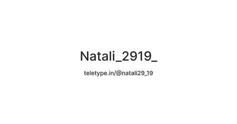 Natali29 Onlyfans Leaked [HD] 🍌