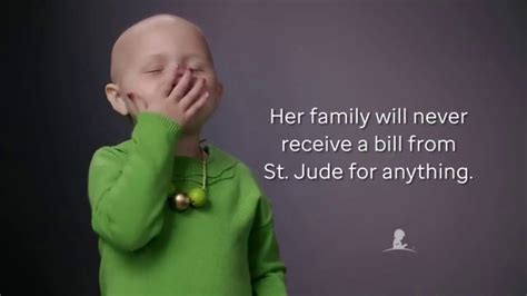 Natalie st judes commercial. Get Free Access to the Data Below for 10 Ads! St. Jude Children's Research Hospital believes nothing is impossible when people work together and claims it is helping children with cancer everywhere. “Finding Cures. Saving Children.”. None have been identified for this spot. 
