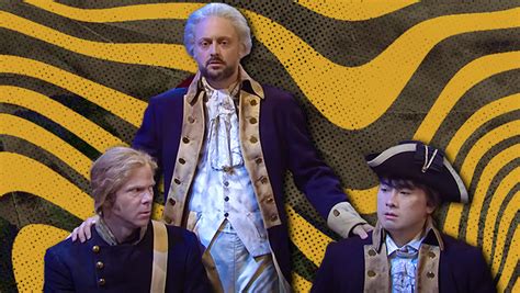 Nate bargatze george washington. Oct 29, 2023 · At a critical moment when his men are demoralized, out stepped Bargatze as Gen. George Washington, attempting to rally them with a speech of questionable inspirational value. “We fight for a ... 