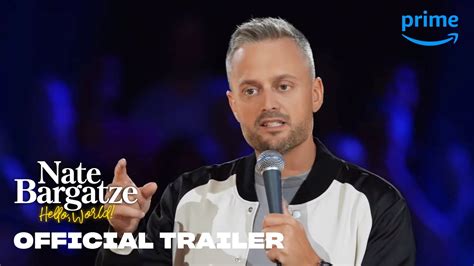 Nate bargatze prime. But for Hello World, Bargatze jumped at the chance to be one of the first comics in Amazon Prime Video’s new push into a comedy-special landscape that has been dominated by Netflix for almost a ... 