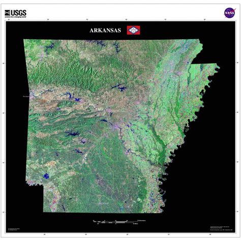 Nathan, Arkansas map with satellite view - World Clock