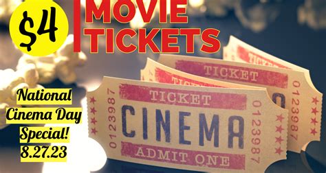 National Cinema Day is back with $4 movie tickets
