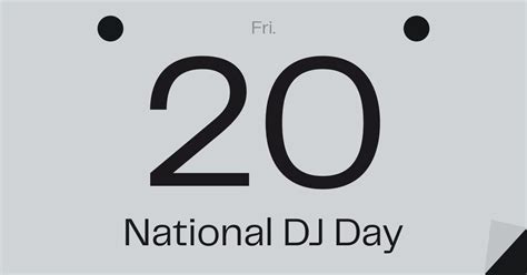 National DJ Day - lalal.ai