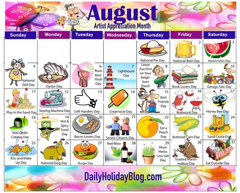 National Days in August 2023