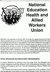 National Education, Health and Allied Workers Union v ... - ConCourt