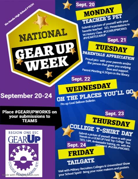 National GEAR UP Week