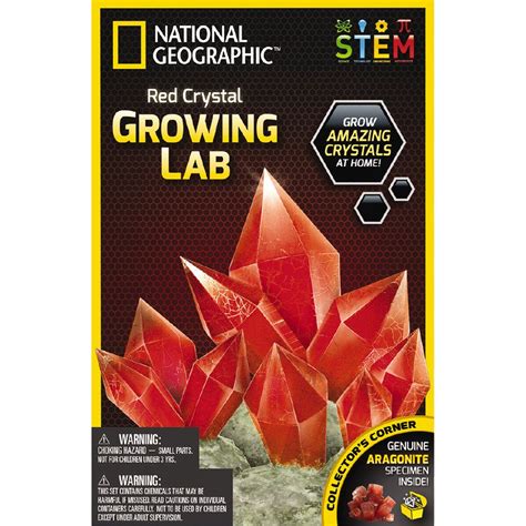 National Geographic Crystal Growing Kit Assorted The …