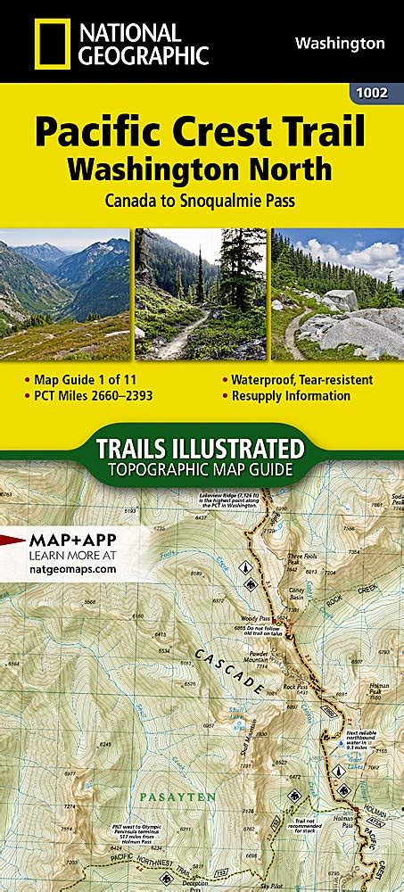 National Geographic Pacific Crest Trail Maps Are Now Available