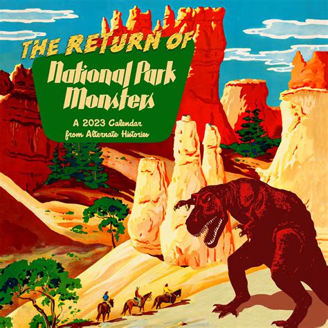 National Park Monsters Calendar