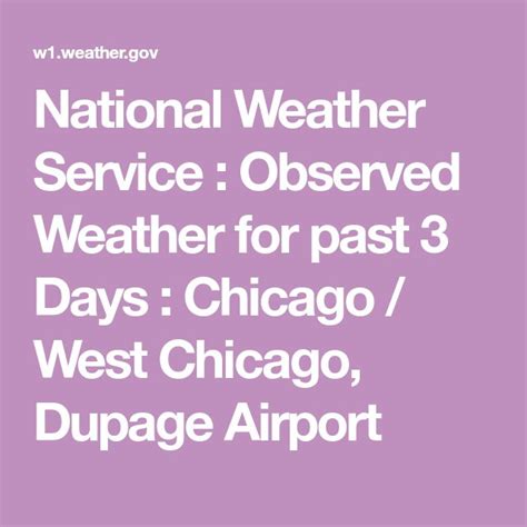 National Weather Service : Observed Weather for past 3 Days : Bismarck …