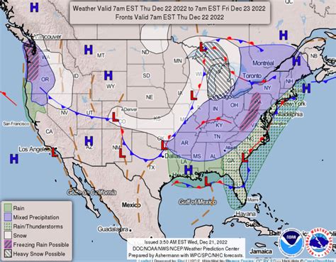 National Weather Service issues