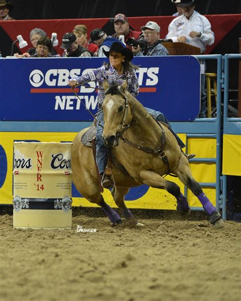 Here's what to expect on night five of 2023 NFR barrel racing. Emily Beisel and Liza in Round 4 NFR. Jarmie Arviso Photo. On Tuesday, Dec. 12, the top 15 will enter the Thomas & Mack for battle for Round 5 of the 2023 National Finals Rodeo, and here’s how the numbers crunch and the scoop sounds going into the evening.