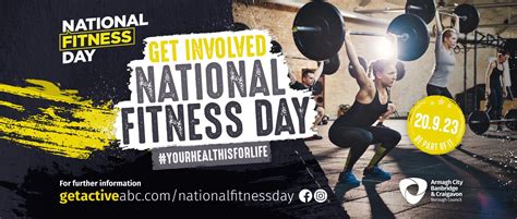 National fitness. The National Fitness Day Activity Finder will help people find the best local activity options as well as free online content to be active anywhere. 