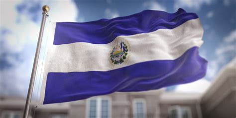 National flag of El Salvador. History of the El Salvador flag. National