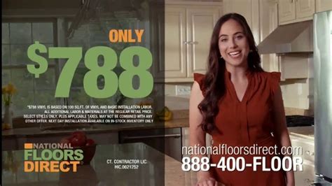 National floors direct spokeswoman. Looking for the top brands in carpet & flooring, amazing deals, personalized service, unrivaled industry knowledge, and immediate expert installation? Then you're going to love National Floors Direct where we're your top choice for direct to consumer carpet & flooring service! 