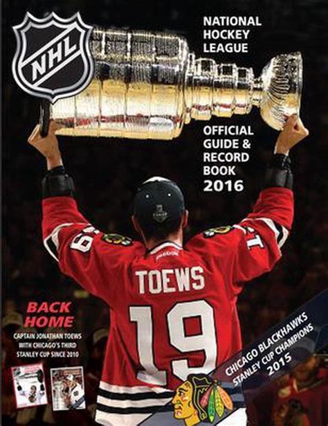 National hockey league official guide record book 2016 national hockey league official guide an. - Scarica il manuale del gestore del ristorante.