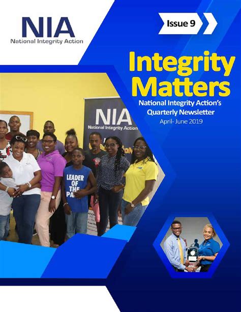 National integrity action. The National Integrity Action (NIA) provides a variety of activities that allows or promotes active citizenship. NIA in collaboration with the Social Development Commission (SDC), National Association of Parish Development Committees (NAPDEC) and the Jamaica Civil Society Coalition (JCSC) organized several public fora across the … 