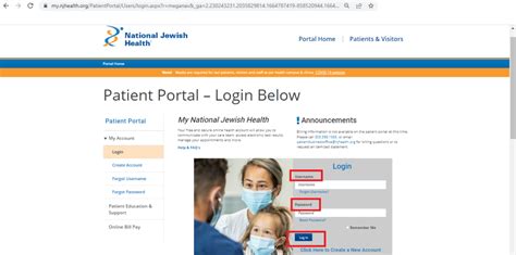 Patient Portal Login | Call 1.877.CALL NJH (877.225.5654) or Ask a Question online. Prepare for Your Appointment Patient Education & Support Pediatric Visits Forms & ….
