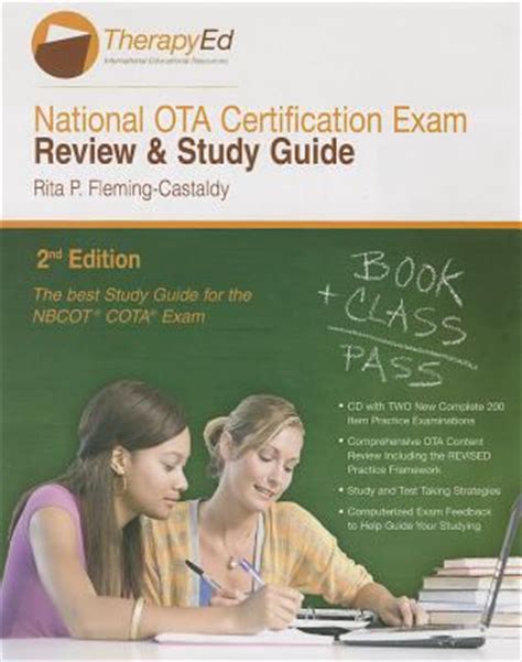 National ota certification exam review and study guide 2cn edition by rita p fleming castaldy 2010. - E study guide for mosbys dental hygiene by cram101 textbook reviews.